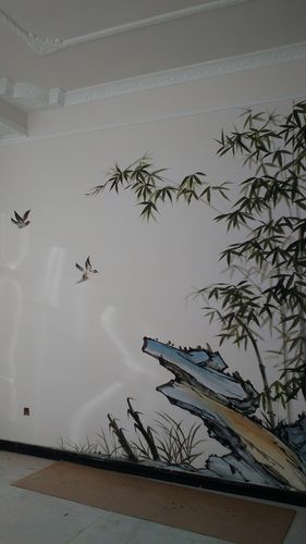 家庭壁画手绘