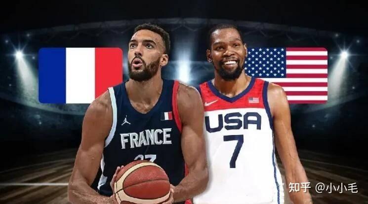 直击男篮决赛法国vs美国的相关图片